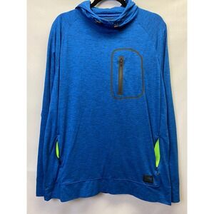American Eagle Flex Hoodie Blue Athletic‎ Pullover XL Streetwear Athleisure